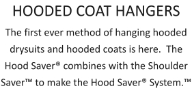 Baker Hanger Hooded Coat Hanger